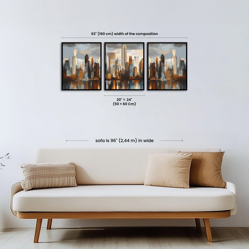 Paint by numbers - City Mirrors - MyArt