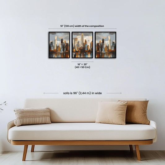 Paint by numbers - City Mirrors - MyArt