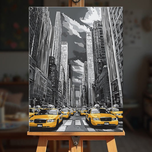 Paint by numbers - City Pulse - MyArt