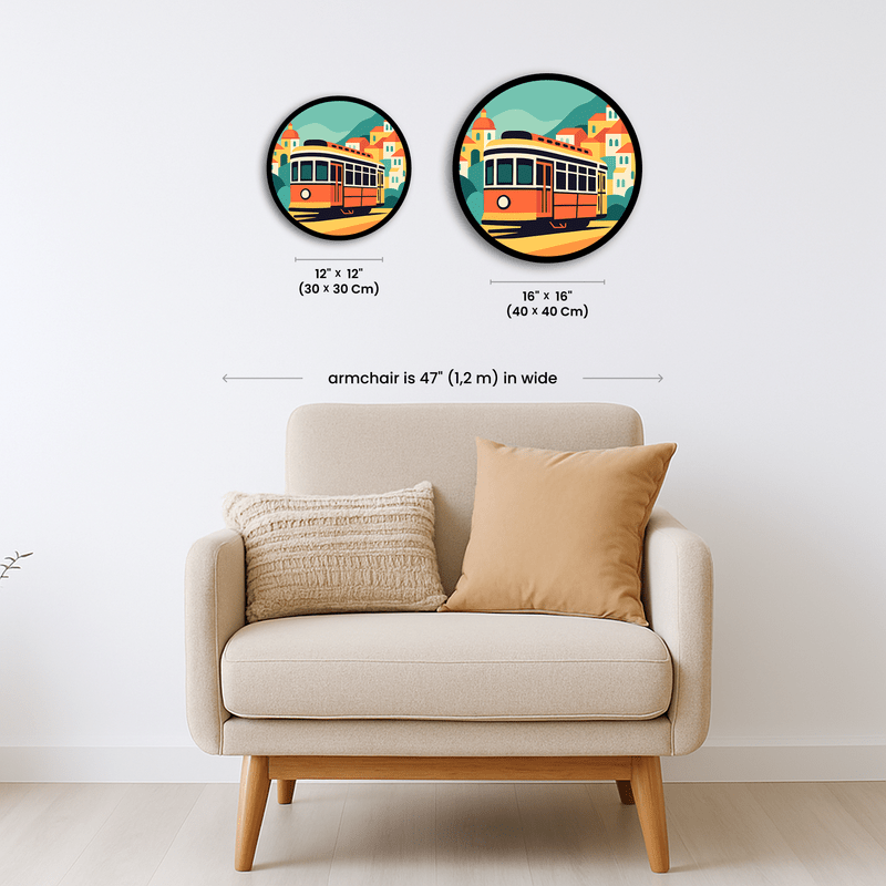 Paint by numbers - City Tram - MyArt