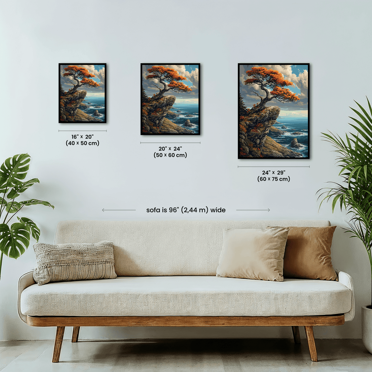 Paint by numbers - Cliff Pine - MyArt