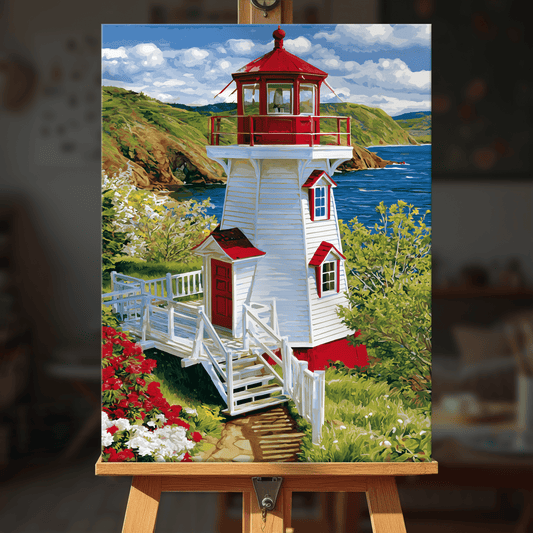 Paint by numbers - Clifftop Keeper - MyArt