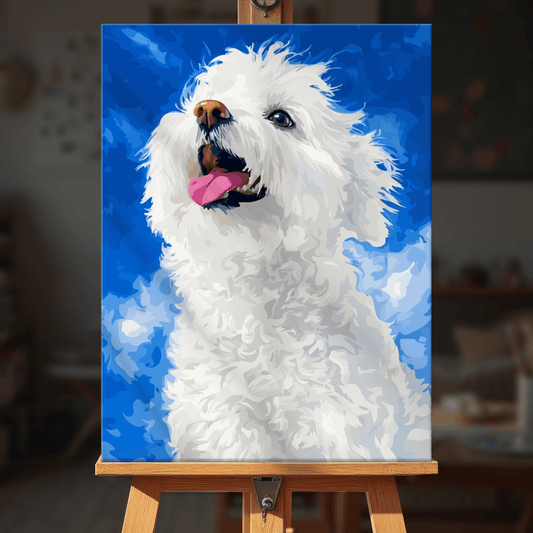 Paint by numbers - Cloud Bichon - MyArt