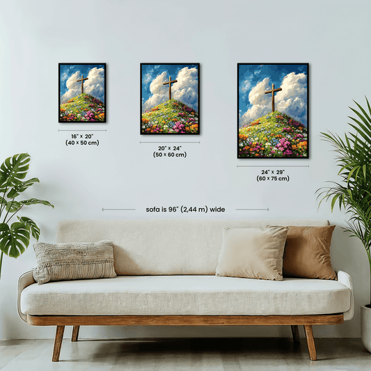 Paint by numbers - Cloud Cross - MyArt