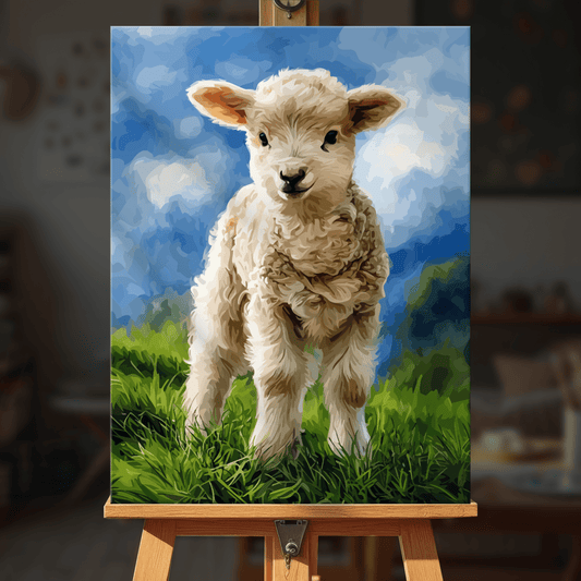 Paint by numbers - Cloud Lamb - MyArt