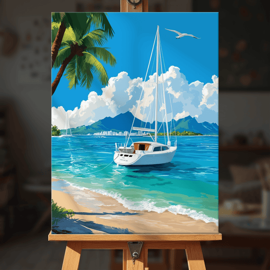 Paint by numbers - Coastal Breeze - MyArt
