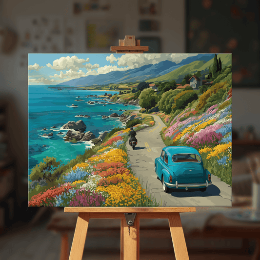 Paint by numbers - Coastal Drive - MyArt
