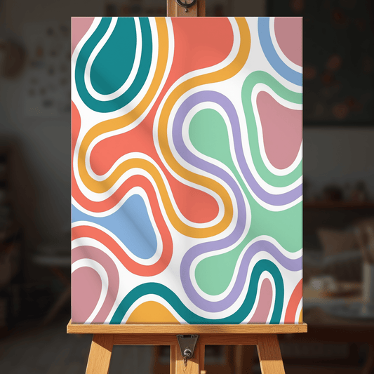 Paint by numbers - Color Waves - MyArt