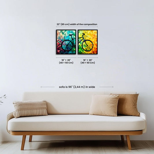 Paint by numbers - Colorful Ride - MyArt