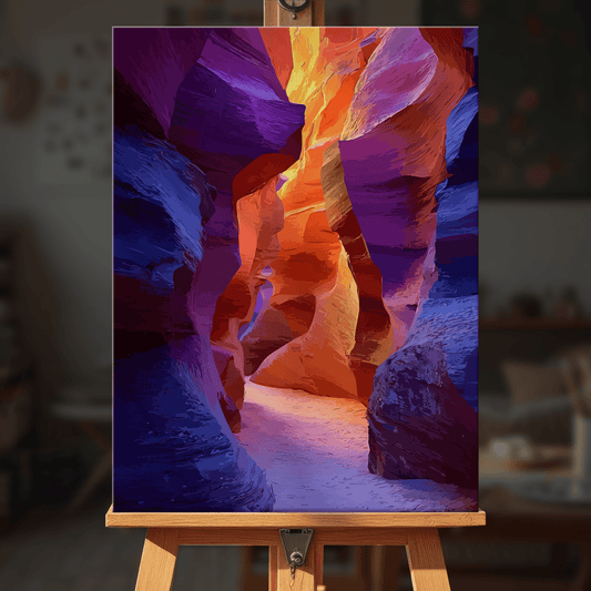 Paint by numbers - Colorful Canyon - MyArt