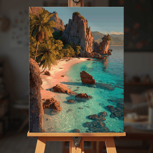 Paint by numbers - Coral Shore - MyArt