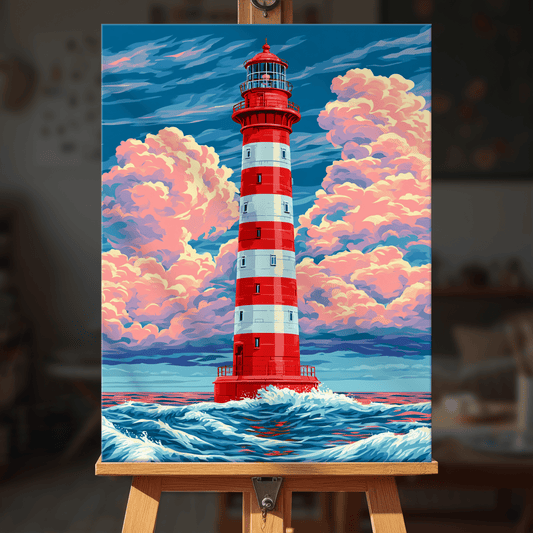 Paint by numbers - Coral Tower - MyArt