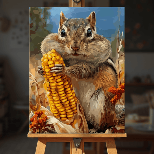 Paint by numbers - Corn Bandit - MyArt