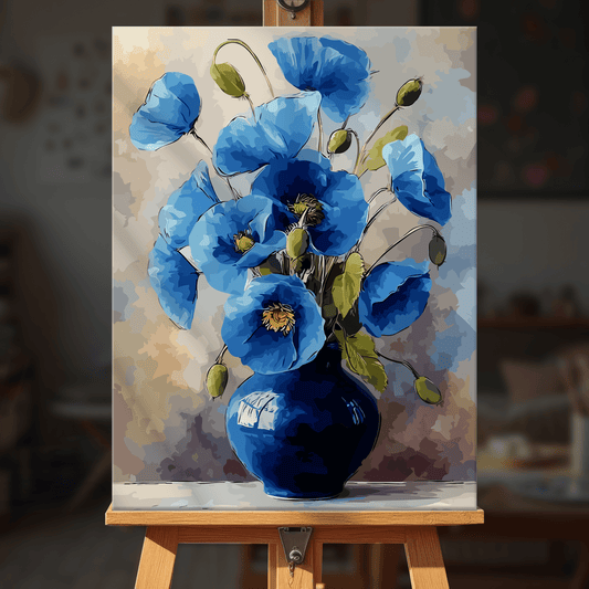 Paint by numbers - Cornflower Mood - MyArt
