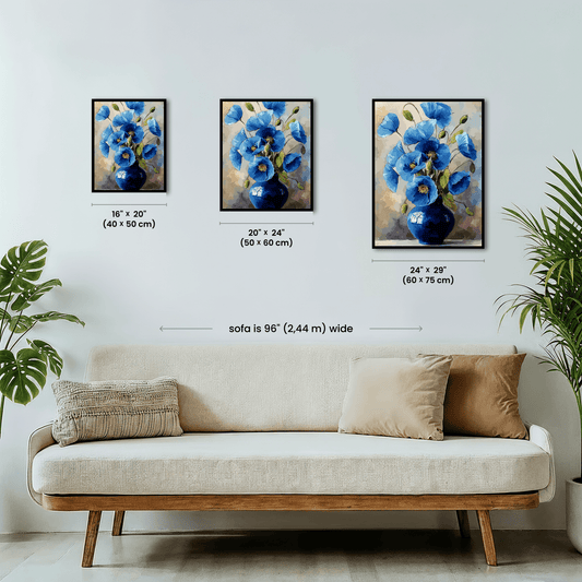 Paint by numbers - Cornflower Mood - MyArt