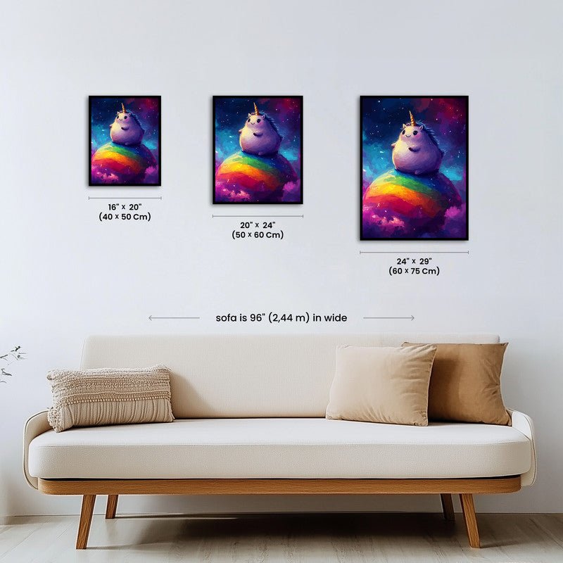 Paint by numbers - Space Unicorn - MyArt