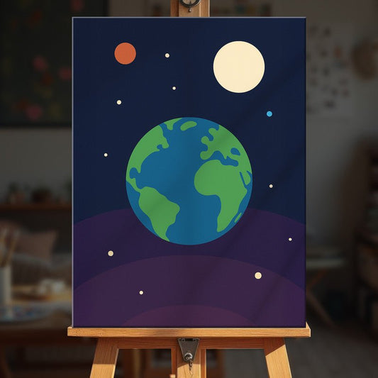 Paint by numbers - Cosmic Dance - MyArt