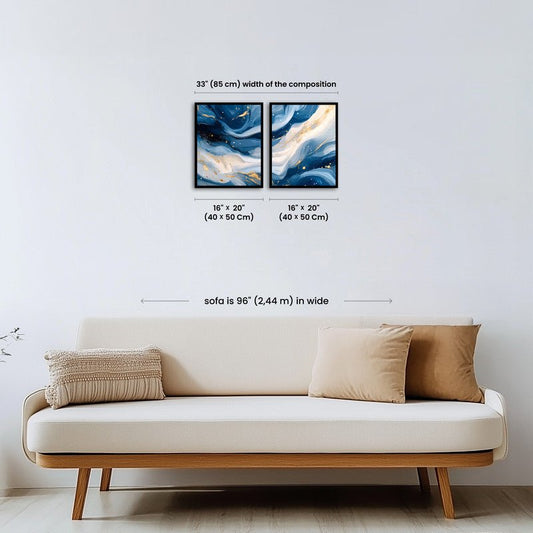 Paint by numbers - Cosmic Waves - MyArt