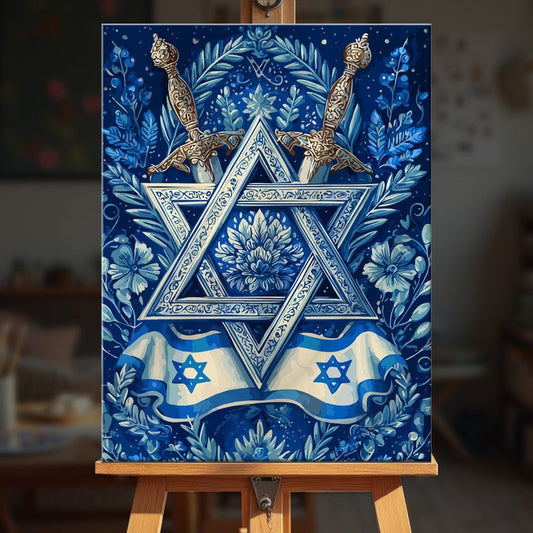 Paint by numbers - Covenant Shield - MyArt