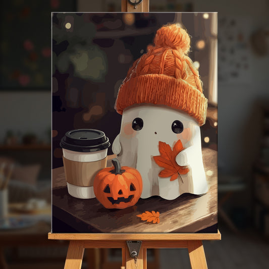 Paint by numbers - Cozy Boo - MyArt