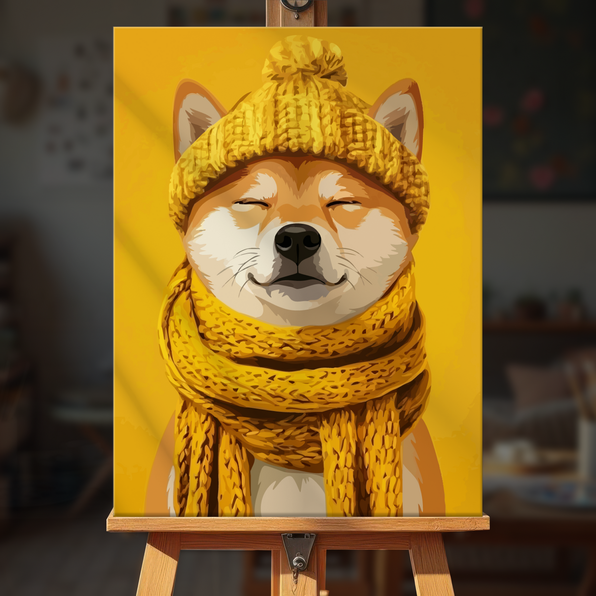 Cozy Shiba