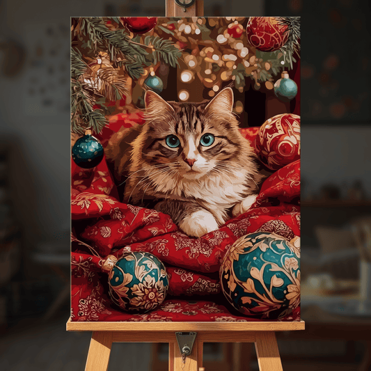 Paint by numbers - Cozy Whiskers - MyArt