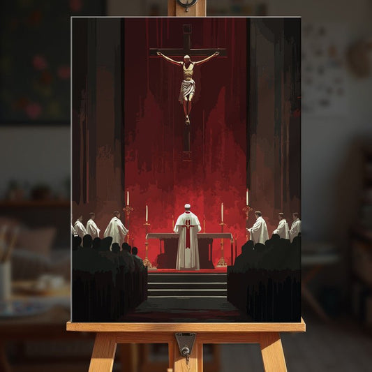 Paint by numbers - Crimson Altar - MyArt