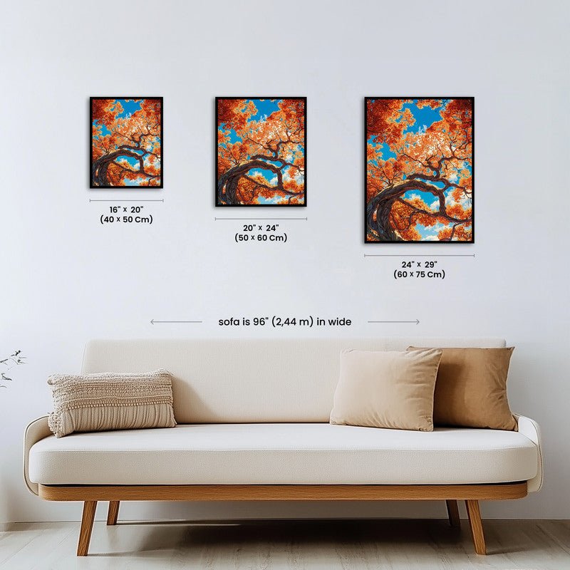 Paint by numbers - Crimson Forest - MyArt