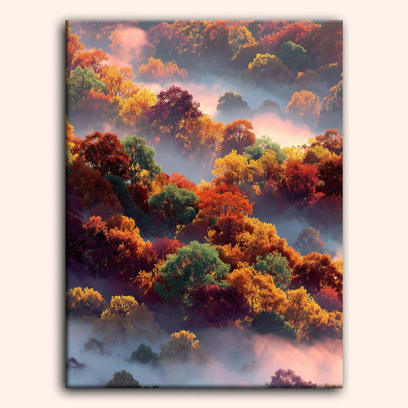 Paint by numbers - Crimson Grove - MyArt