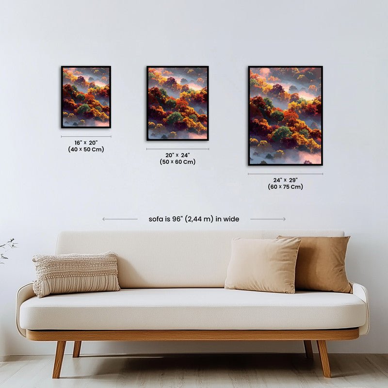 Paint by numbers - Crimson Grove - MyArt