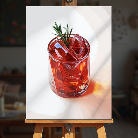 Paint by numbers - Crimson Hill - MyArt