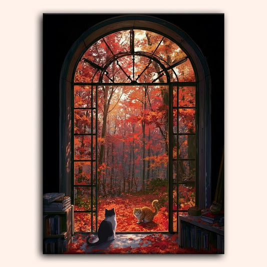 Paint by numbers - Crimson Park - MyArt