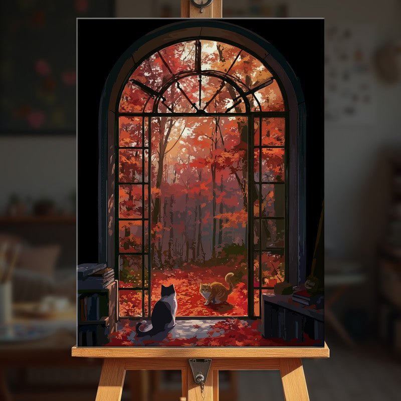 Paint by numbers - Crimson Park - MyArt