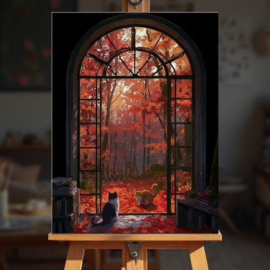 Paint by numbers - Crimson Park - MyArt