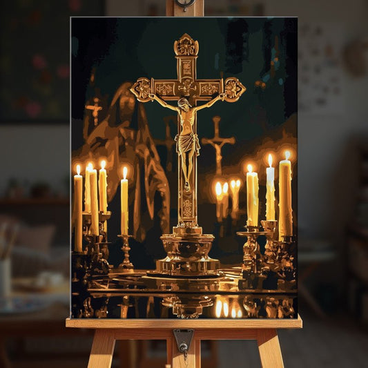 Paint by numbers - Crimson Redemption - MyArt