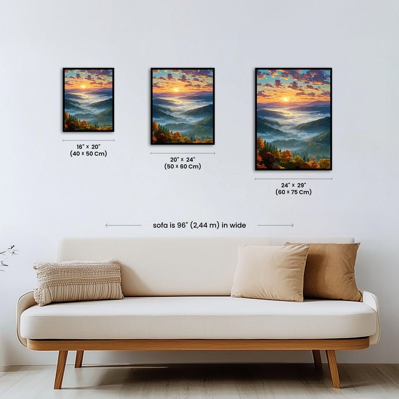 Paint by numbers - Crimson Village - MyArt