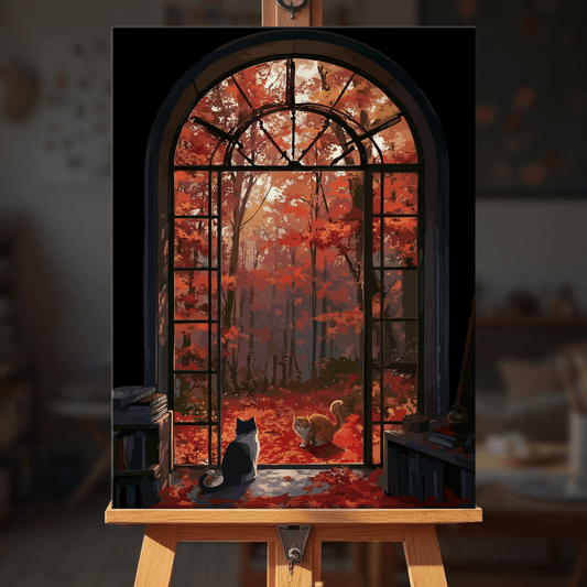 Paint by numbers - Crimson Park - MyArt