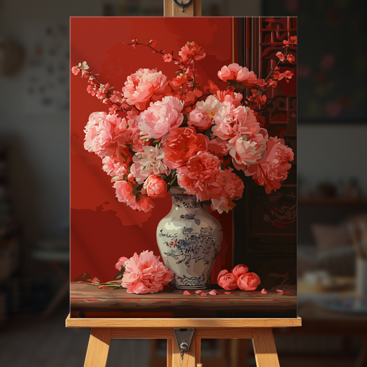Crimson Vase
