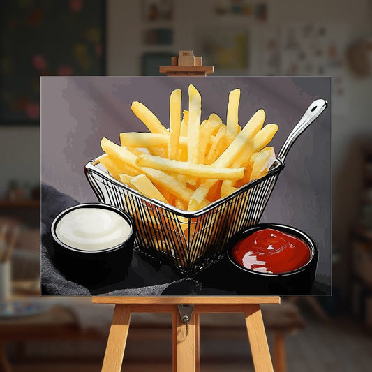 Paint by numbers - Crispy Fries - MyArt