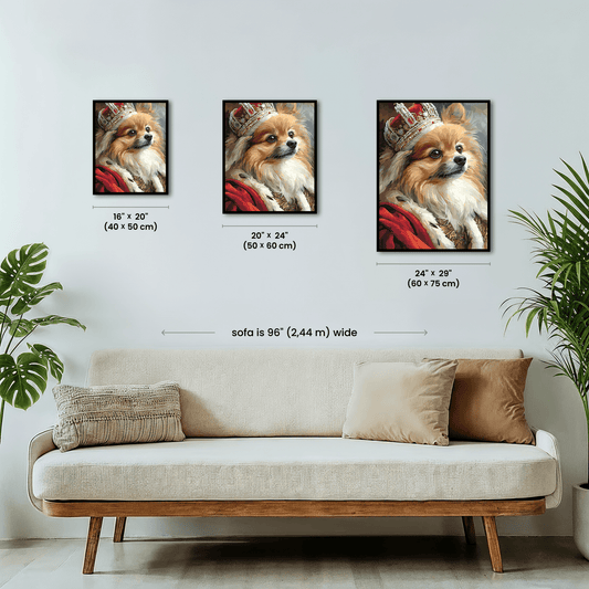 Paint by numbers - Crowned Pom - MyArt