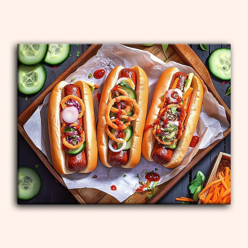Paint by numbers - Crunchy Dogs - MyArt