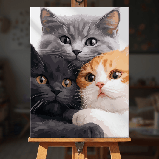 Paint by numbers - Cuddle Crew - MyArt