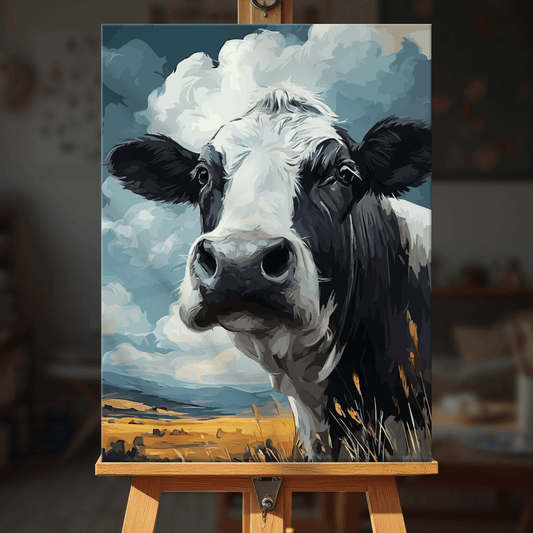 Paint by numbers - Curious Cow - MyArt