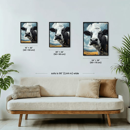 Paint by numbers - Curious Cow - MyArt