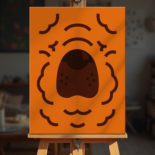 Paint by numbers - Curly Mood - MyArt