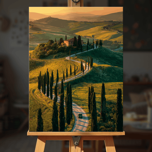 Paint by numbers - Cypress Road - MyArt