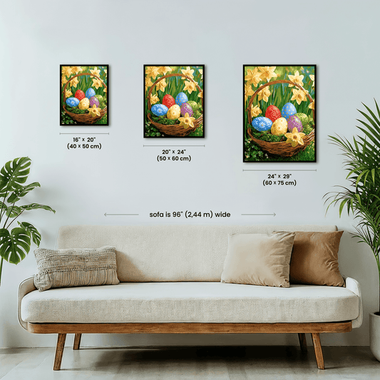 Paint by numbers - Daffodil Basket - MyArt