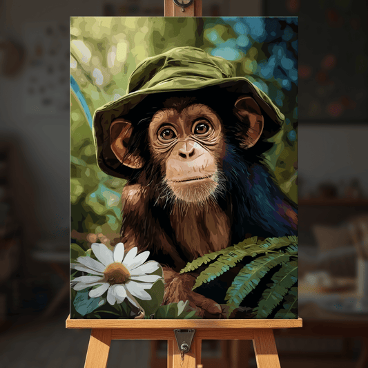 Paint by numbers - Daisy Chimp - MyArt
