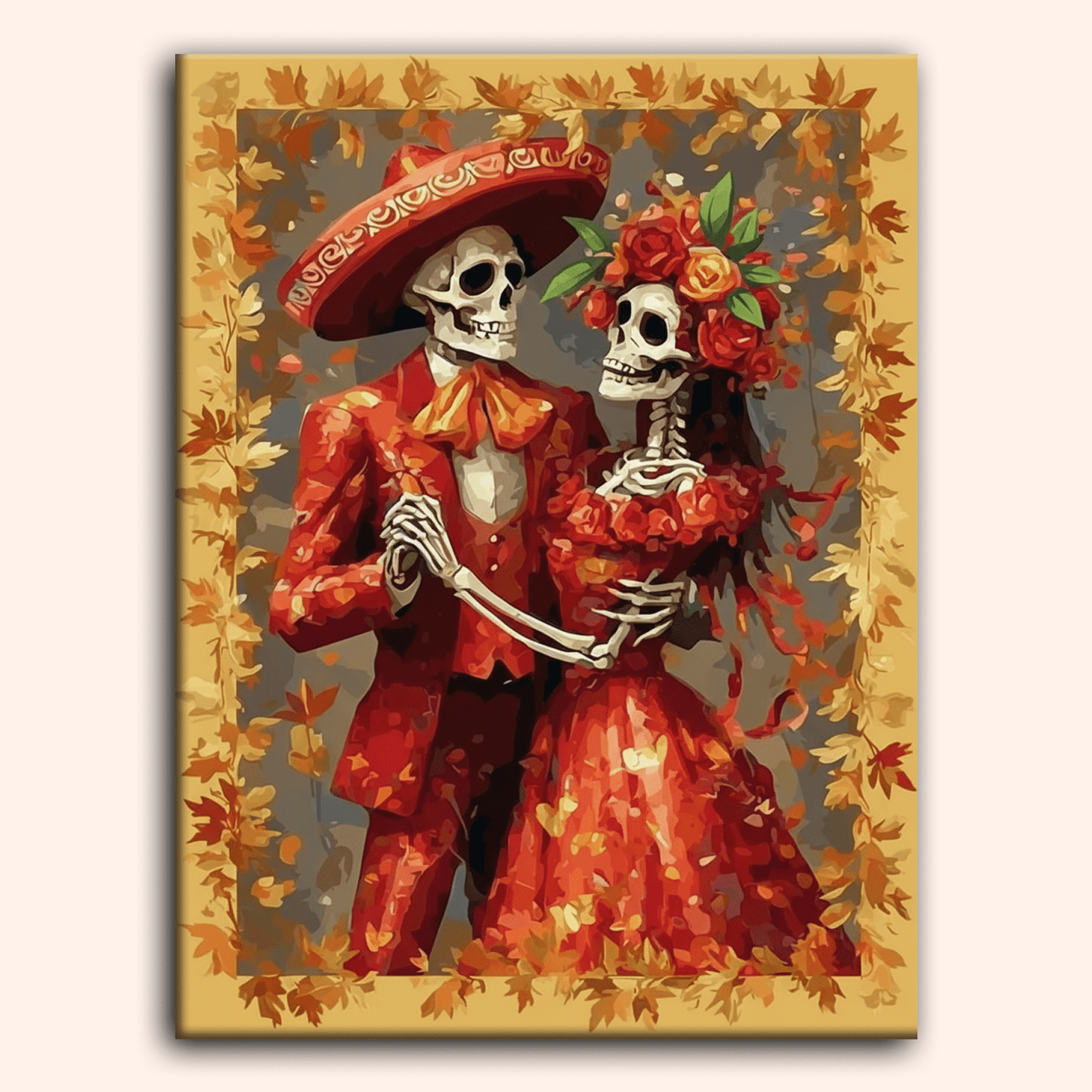 Paint by numbers - Dancing Bones - MyArt