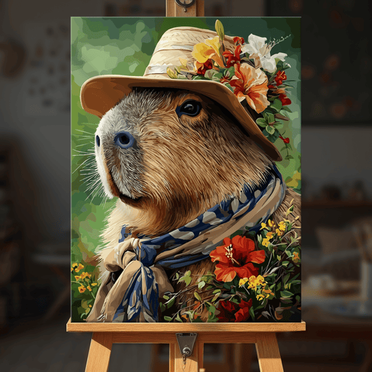 Paint by numbers - Dapper Capybara - MyArt